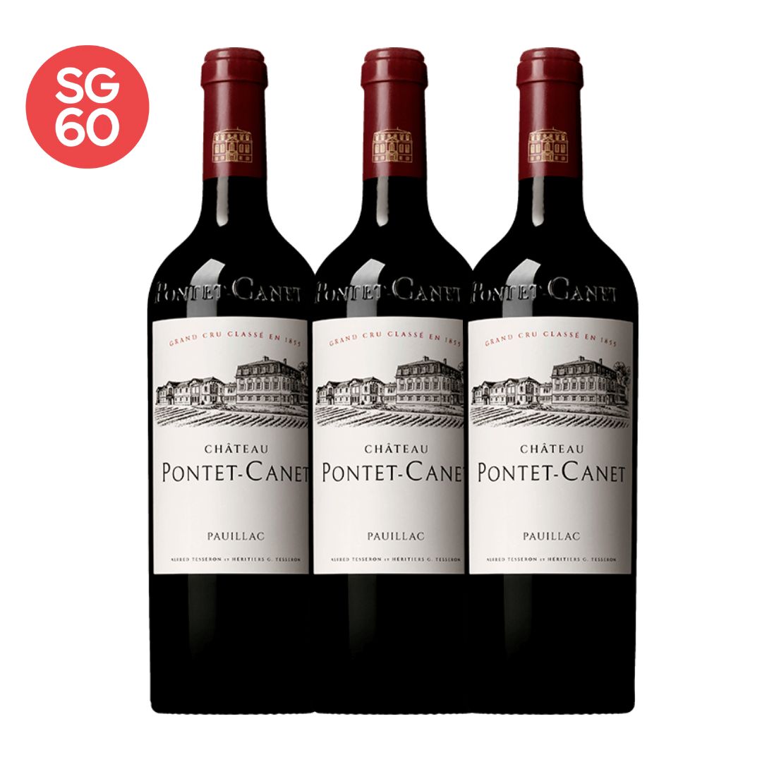 Trio Vertical Chateau Pontet Canet